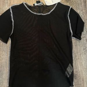 Forever 21 mesh shirt